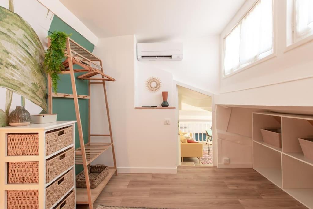 #48 Suite Jean Top Floor Terrace 5Min Walk Sea Ac Nice Luaran gambar