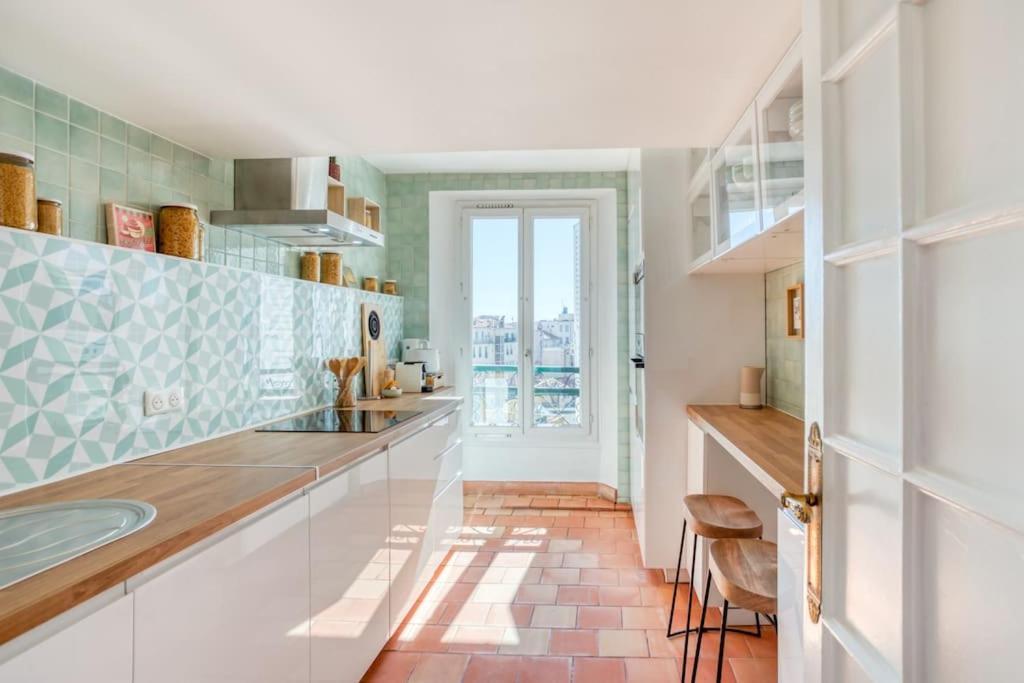 #48 Suite Jean Top Floor Terrace 5Min Walk Sea Ac Nice Luaran gambar