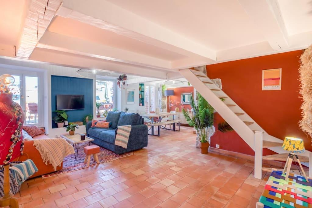 #48 Suite Jean Top Floor Terrace 5Min Walk Sea Ac Nice Luaran gambar