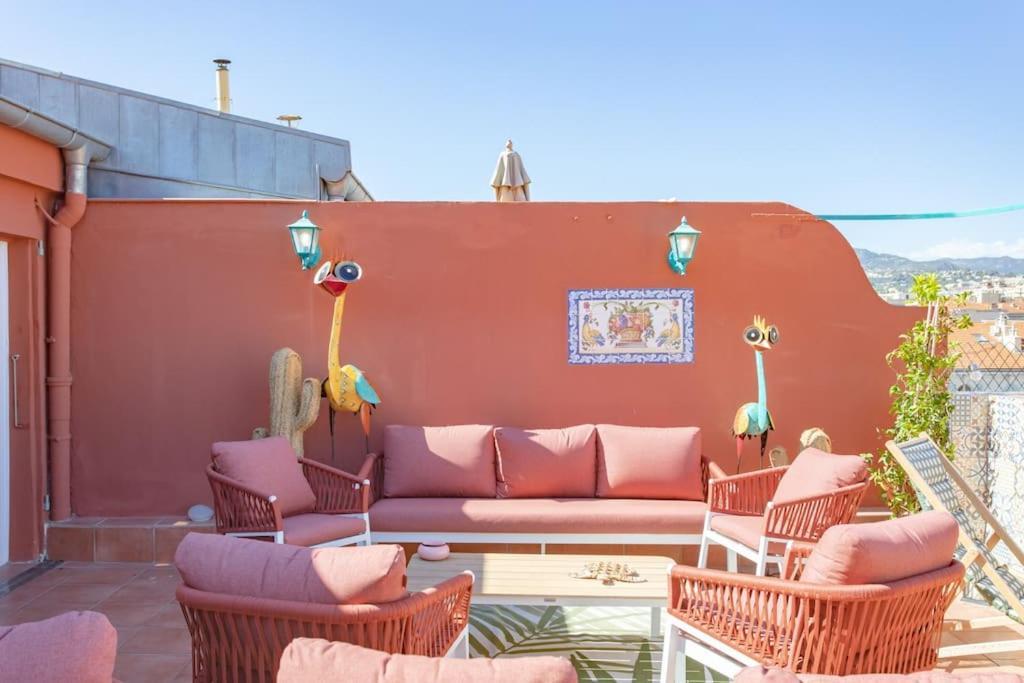 #48 Suite Jean Top Floor Terrace 5Min Walk Sea Ac Nice Luaran gambar