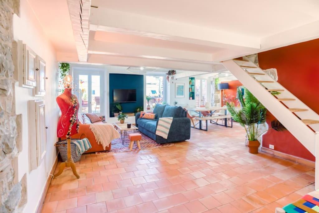 #48 Suite Jean Top Floor Terrace 5Min Walk Sea Ac Nice Luaran gambar