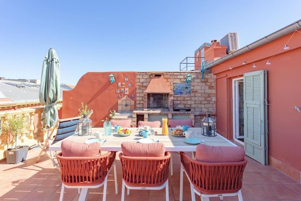 #48 Suite Jean Top Floor Terrace 5Min Walk Sea Ac Nice Luaran gambar