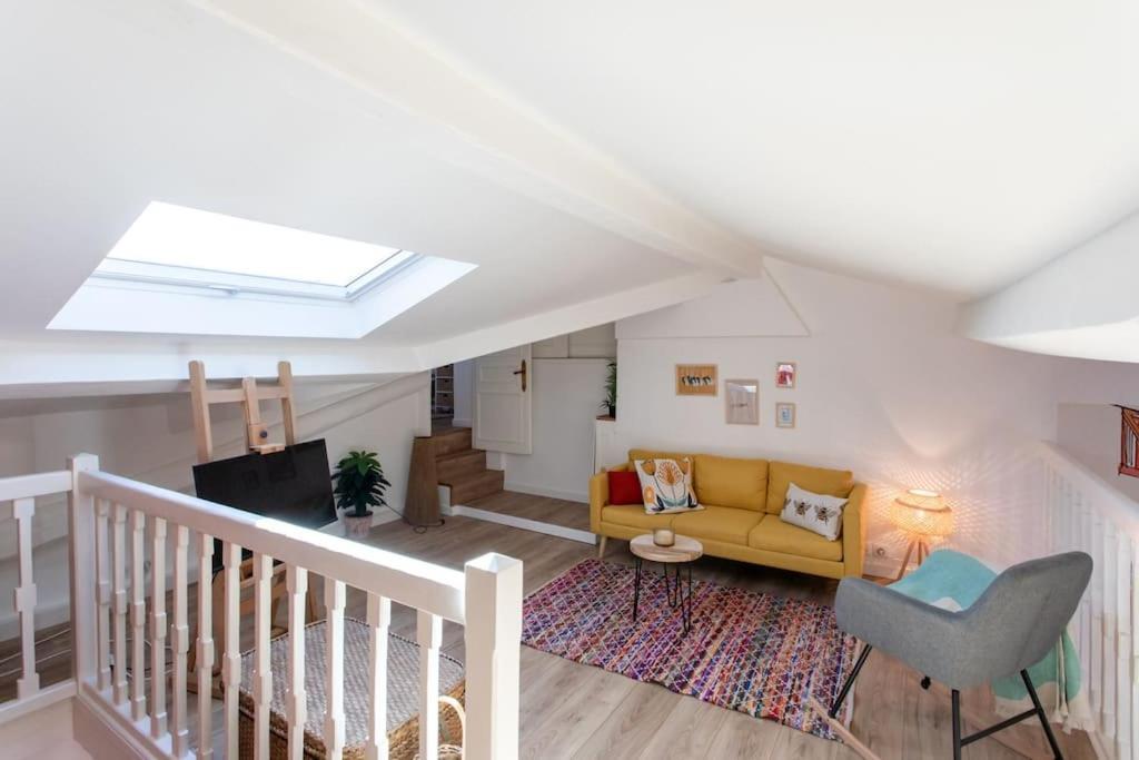 #48 Suite Jean Top Floor Terrace 5Min Walk Sea Ac Nice Luaran gambar