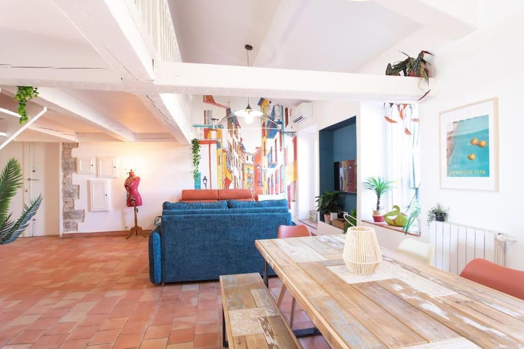 #48 Suite Jean Top Floor Terrace 5Min Walk Sea Ac Nice Luaran gambar